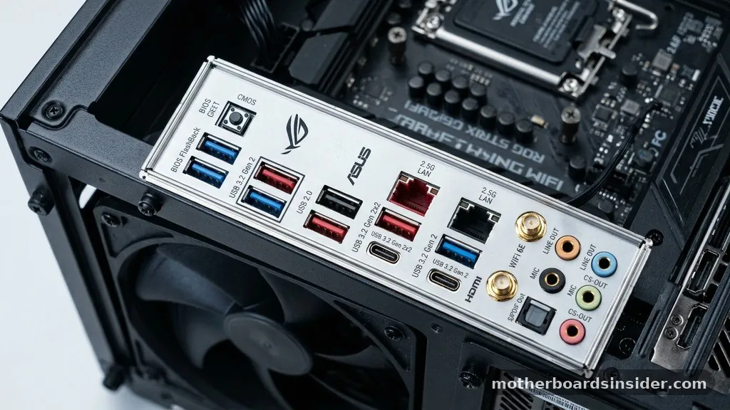 Anatomy of Motherboard Connectivity - how many usb ports does a motherboard have
