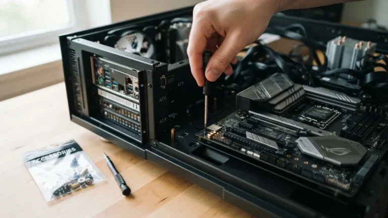 do motherboard screws come with case