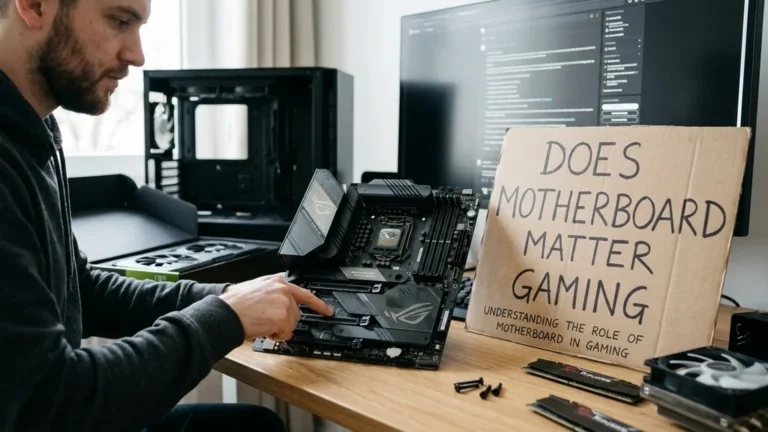 does motherboard matter for gaming