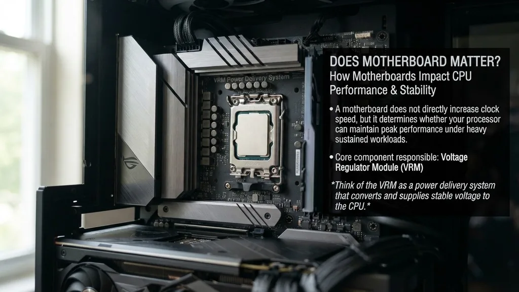 How Motherboards Impact CPU Performance and Stability - does motherboard matter