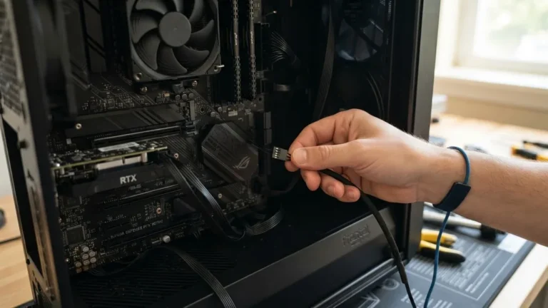 how to connect case fans to motherboard