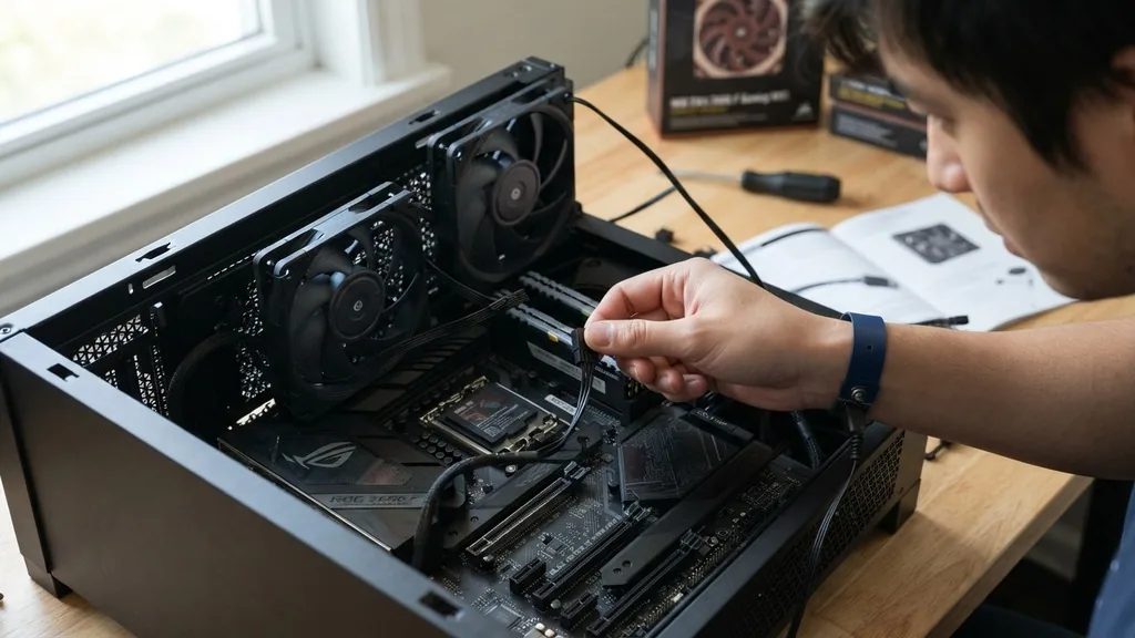 how to connect multiple fans to motherboard