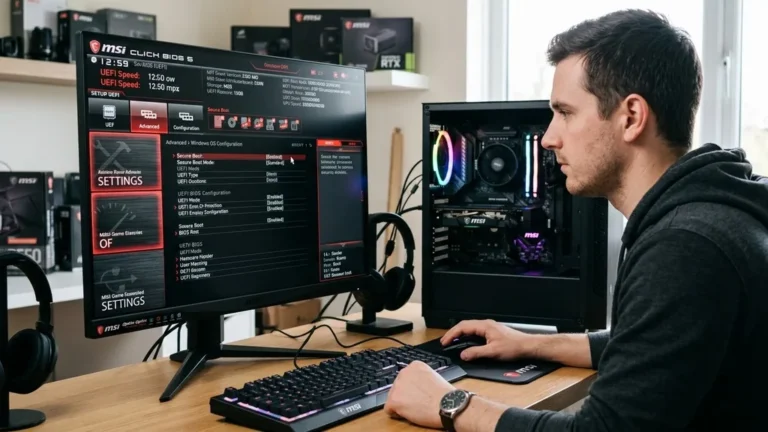 how to enable secure boot on msi motherboard
