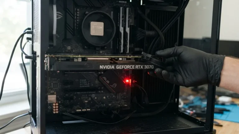 how to fix vga light on motherboard
