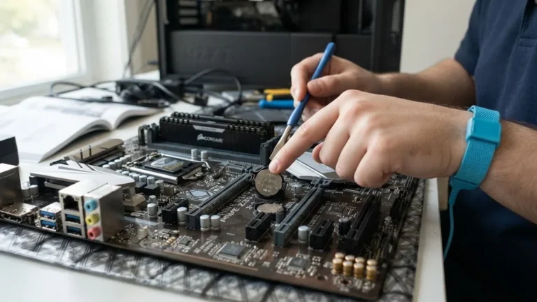 how to remove motherboard battery