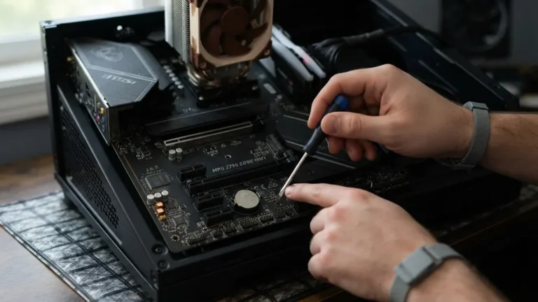 how to reset cmos on motherboard