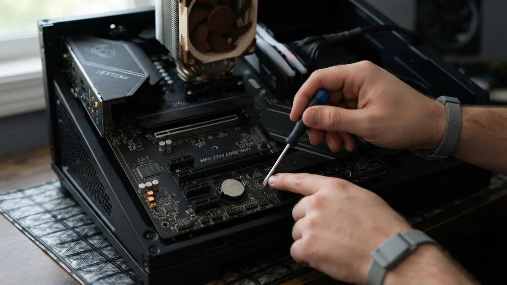 how to reset cmos on motherboard