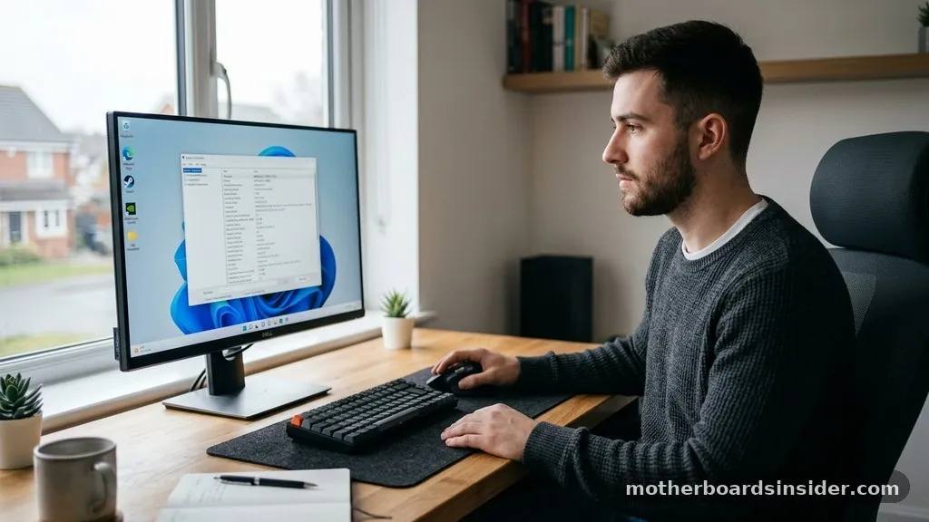 how to see what motherboard i have windows 11