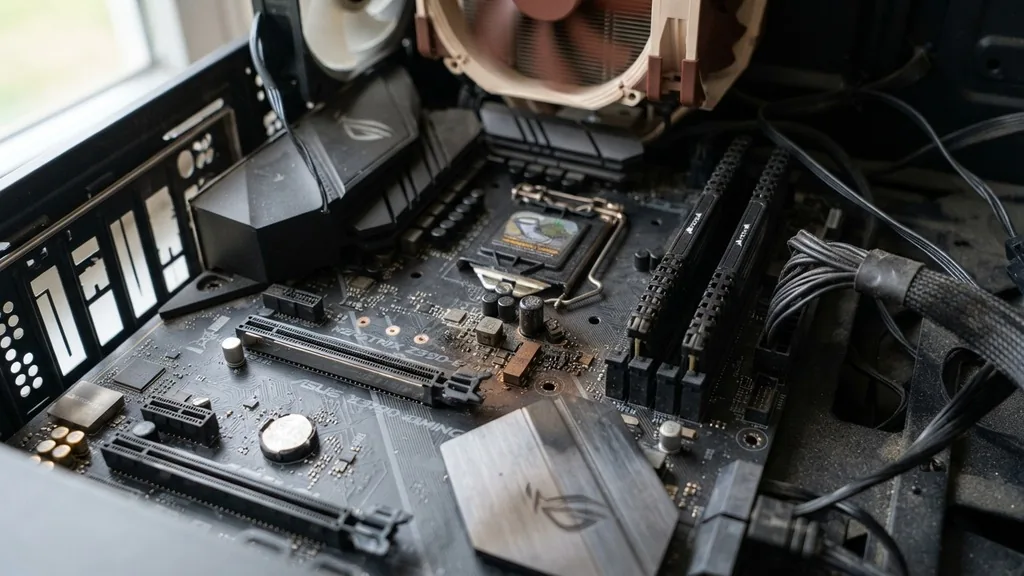 how to tell if motherboard is fried