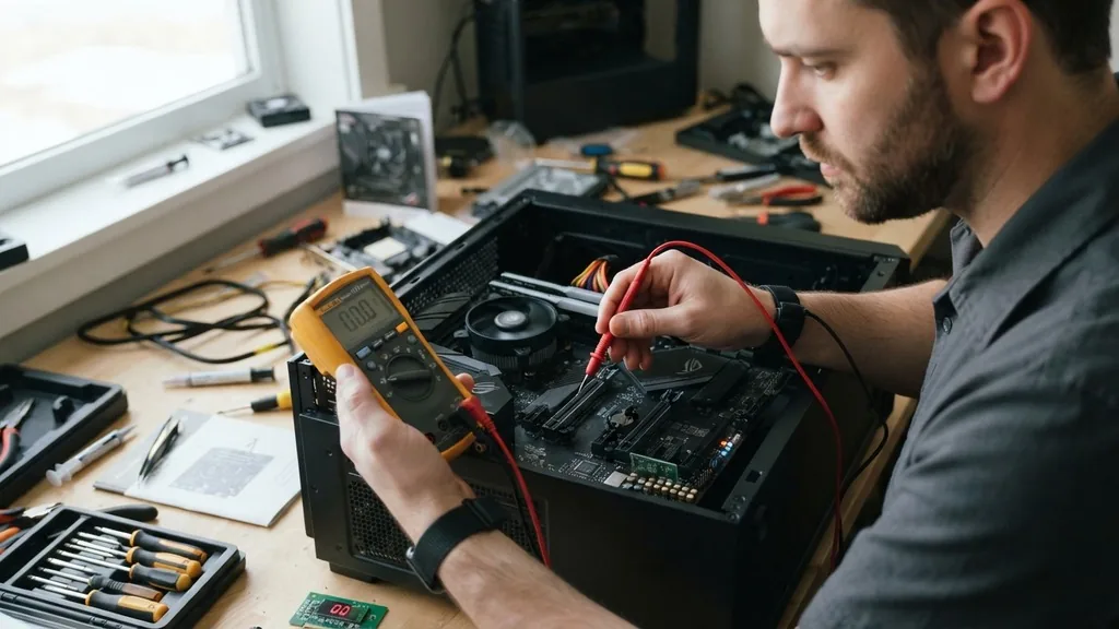 how to test if motherboard is dead