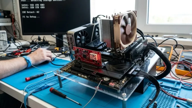 how to test motherboard