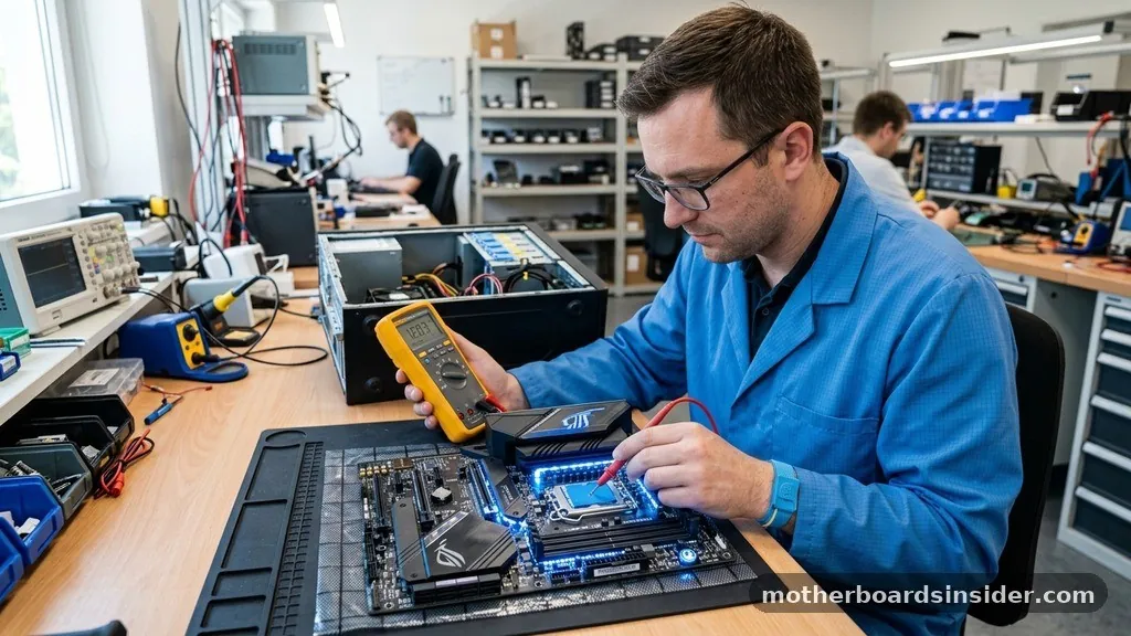 how to test motherboard