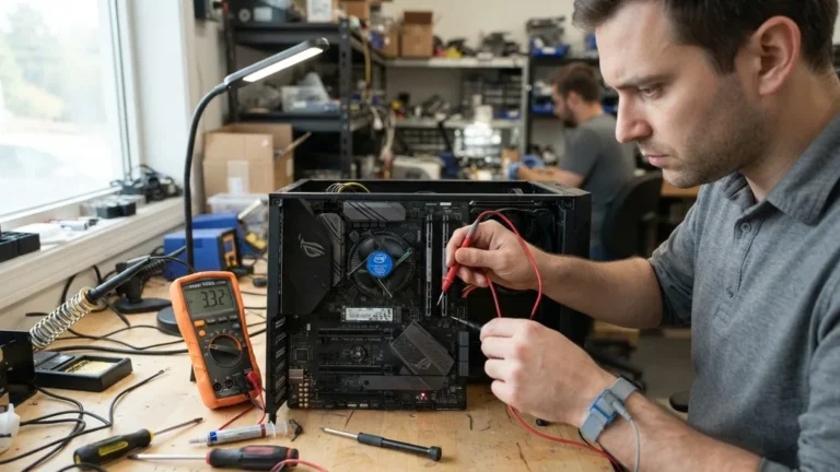 how to troubleshoot motherboard