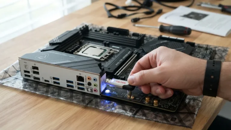 how to update motherboard bios without cpu