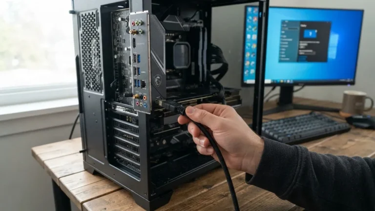 how to use motherboard hdmi