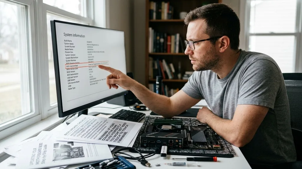 Identifying Your Current BIOS Version and Necessity - how to update bios on motherboard