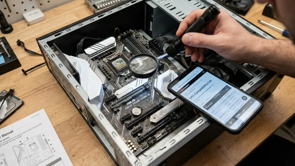 Identifying Your Motherboard Model Number - what cpu is compatible with my motherboard