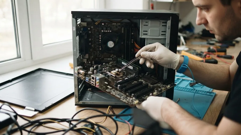 Physical Inspection and Visual Indicators - how to tell if motherboard is bad