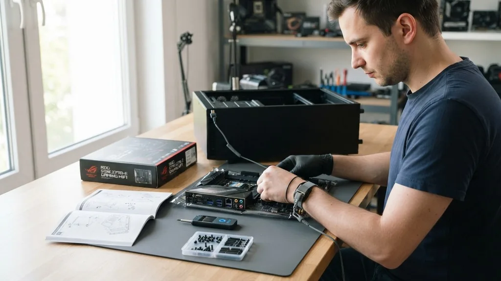 Preparation and Safety Measures Before You Begin - how to install a motherboard