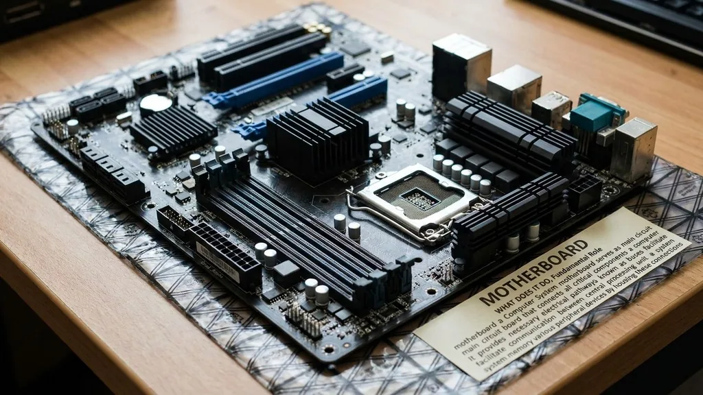 The Fundamental Role of the Motherboard in a Computer System - motherboard what does it do