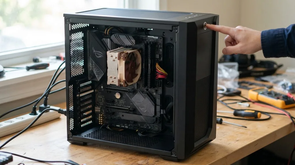 The Initial Power-Up: Observing System Behavior - how do i know if my motherboard is dead