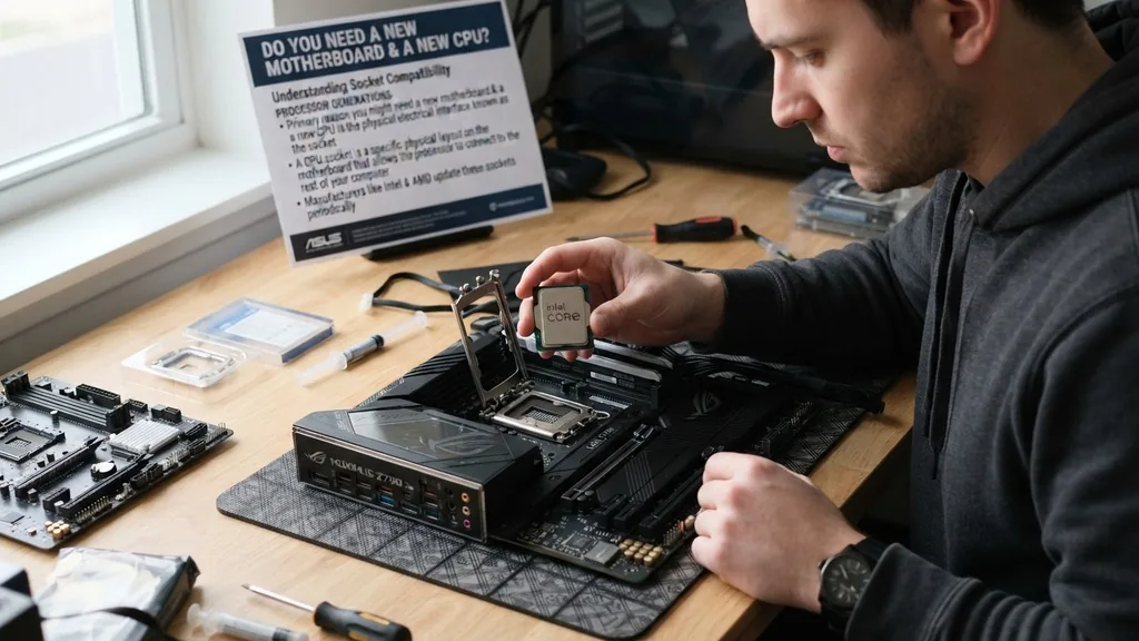 Understanding Socket Compatibility and Processor Generations - do you need a new motherboard for a new cpu