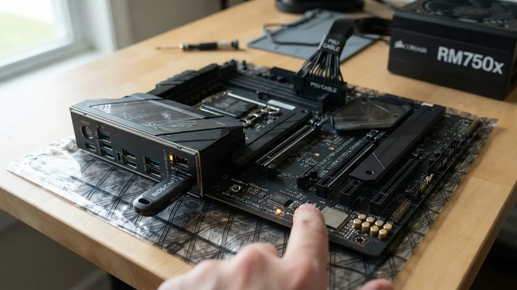 Understanding the BIOS Flashback Mechanism - how to update motherboard bios without cpu