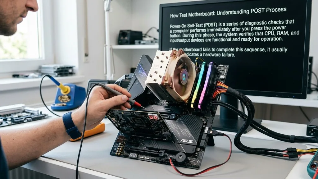 Understanding the POST Process - how to test motherboard