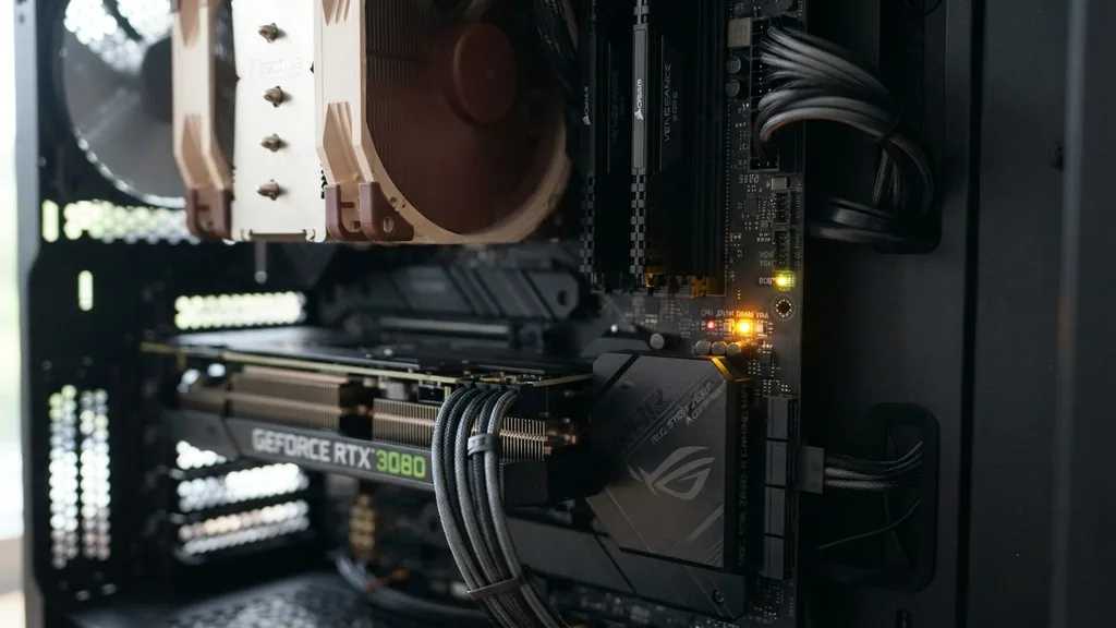 Understanding the Q-LED Indicator System - how to fix yellow light on motherboard