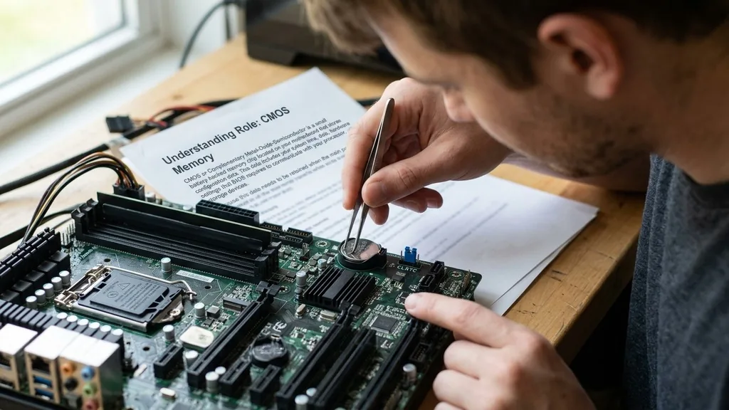 Understanding the Role of CMOS Memory - how to reset motherboard