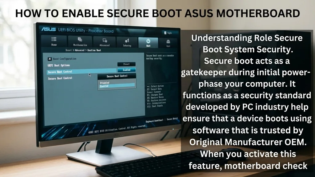 Understanding the Role of Secure Boot in System Security - how to turn on secure boot on asus motherboard