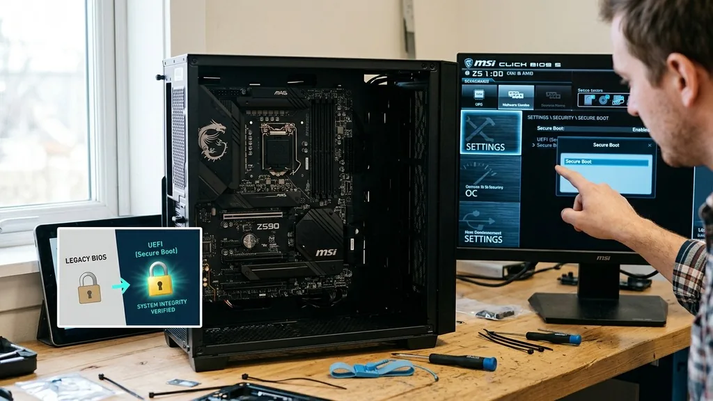 Understanding the Role of UEFI and BIOS in MSI Systems - how to enable secure boot on msi motherboard