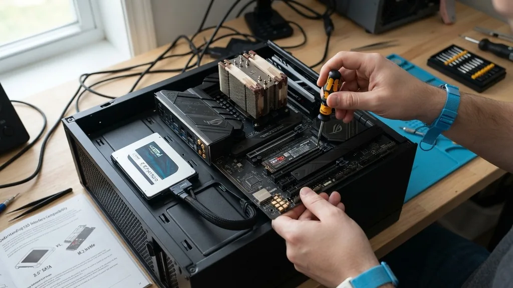 Understanding Your SSD Interface and Compatibility - how to install ssd on motherboard