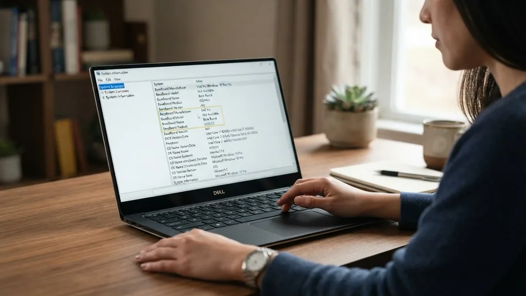 Using System Information to Find Your Motherboard - how to check motherboard windows 10