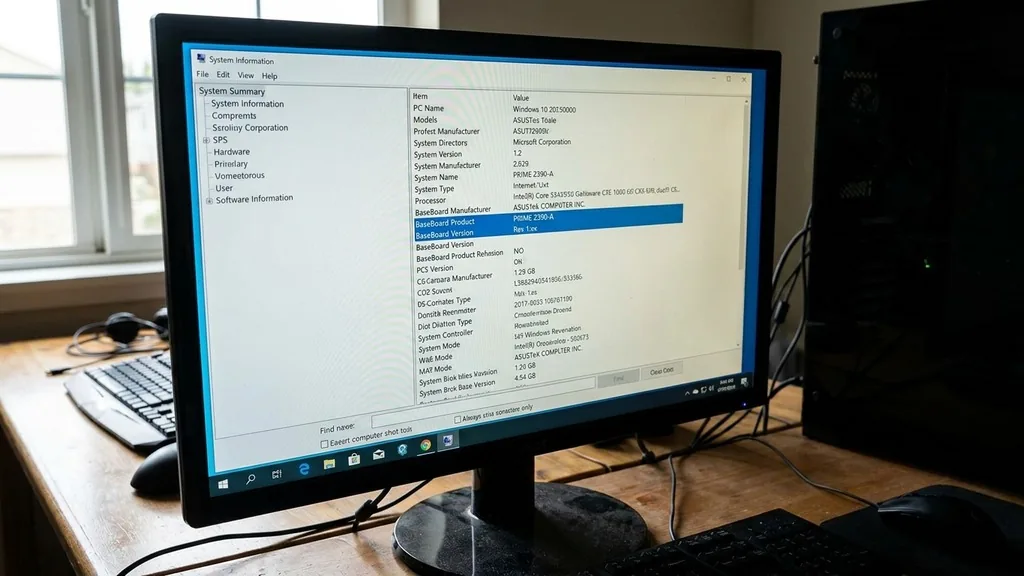 Using System Information to Identify Your Motherboard - what type of motherboard do i have