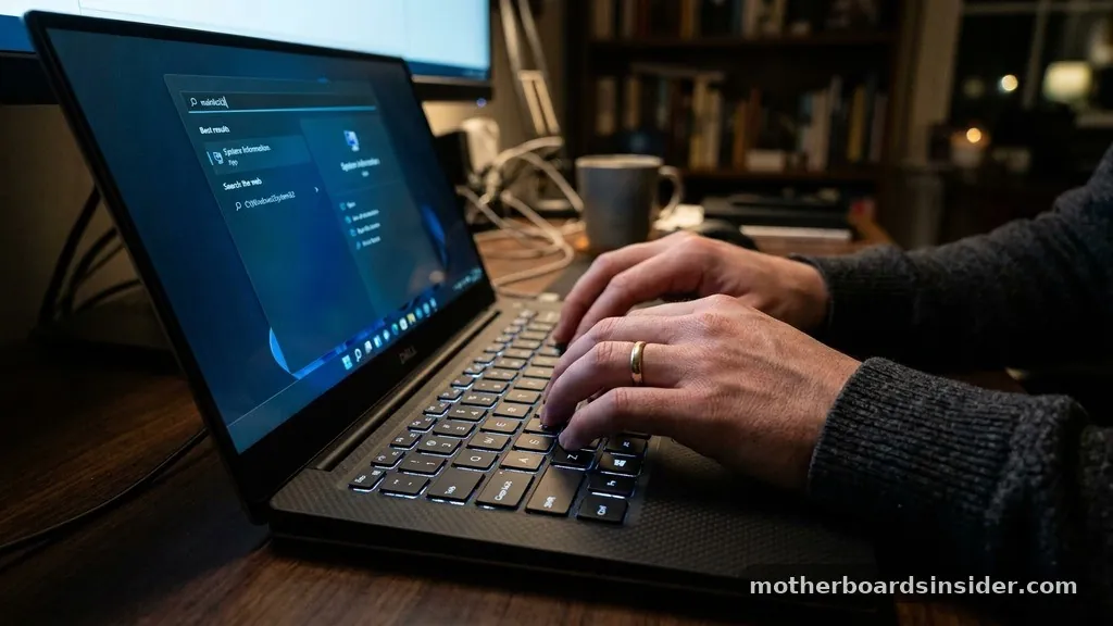 Using Windows System Information for Quick Identification - how to find out what motherboard i have