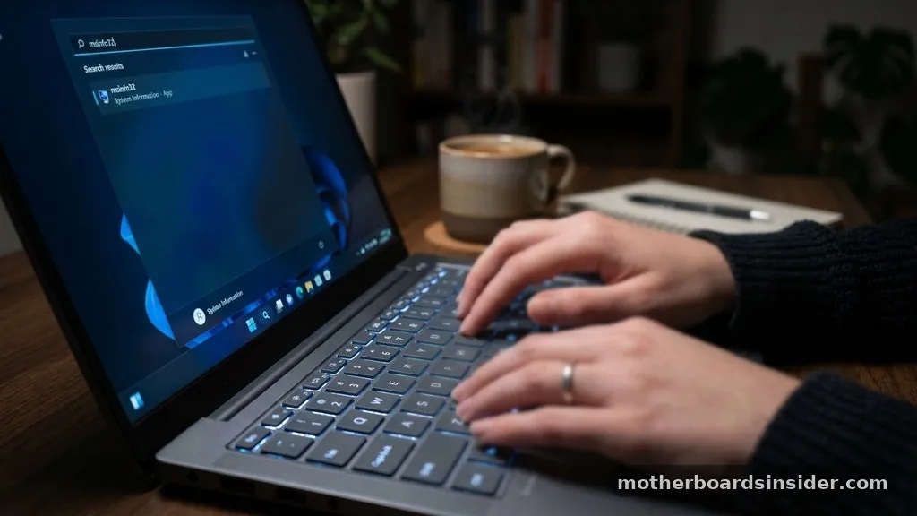 Utilizing Windows System Information for Quick Identification - find out what motherboard i have