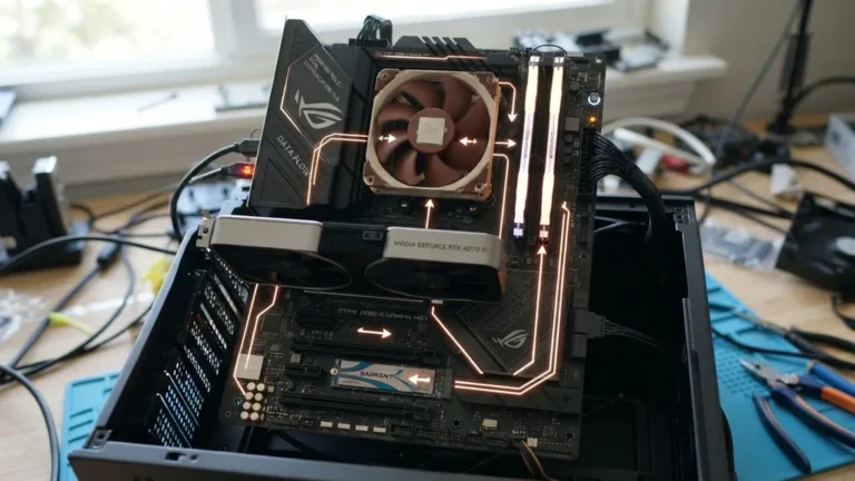 what does a motherboard do in a computer