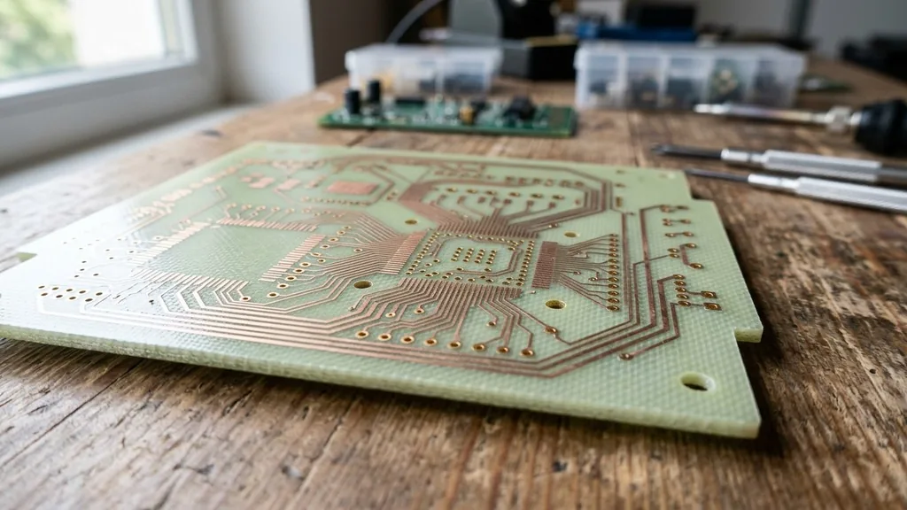 what is a motherboard made of