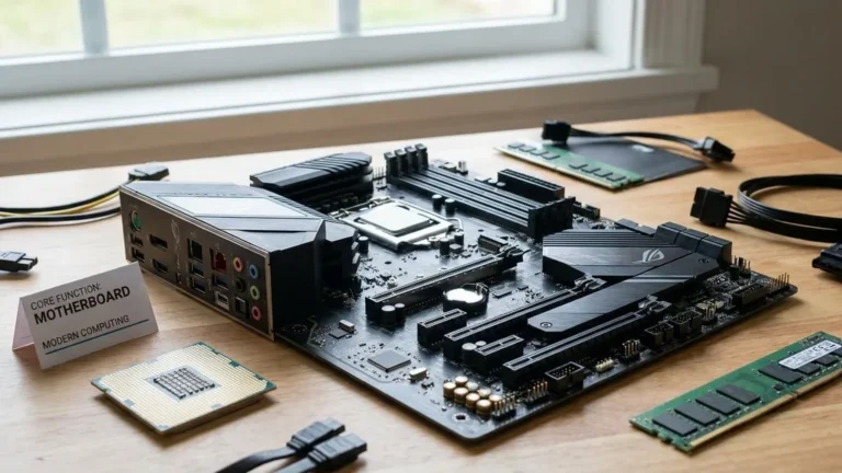 what is a motherboard used for